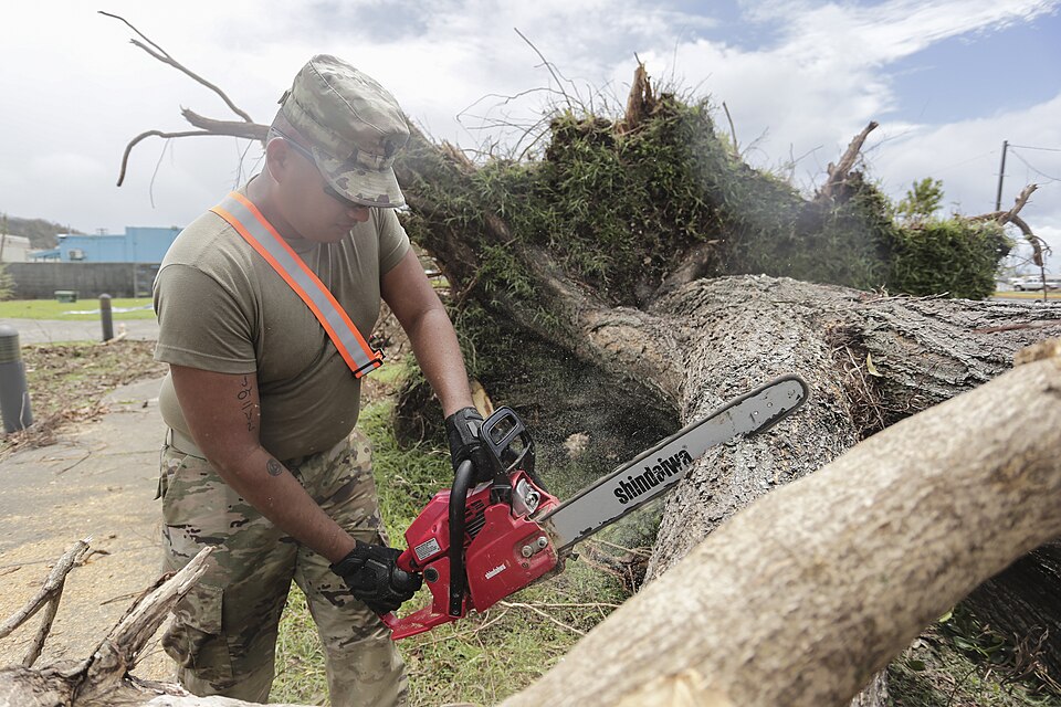 Guam National Guard disaster response to Typhoon Mawar in 2023 2