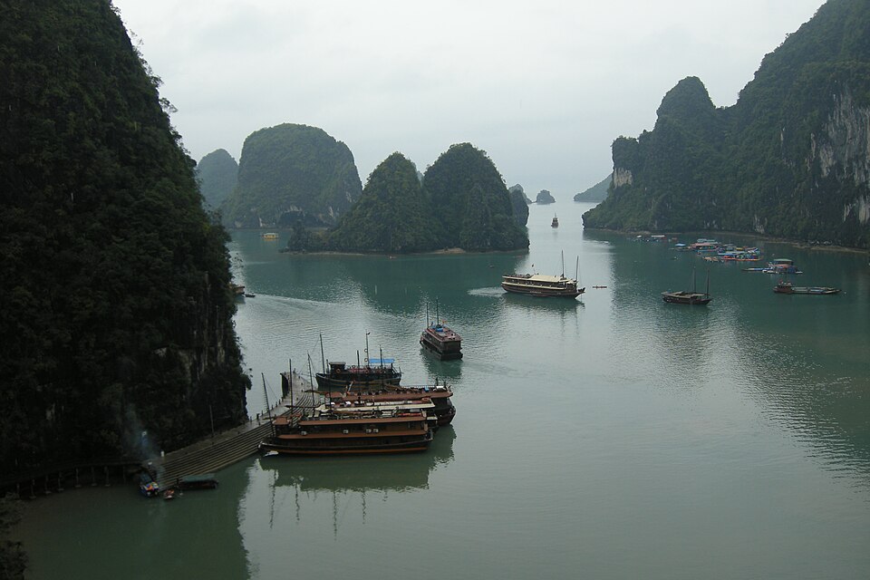 Ha Long Bay, Vietnam, View from above