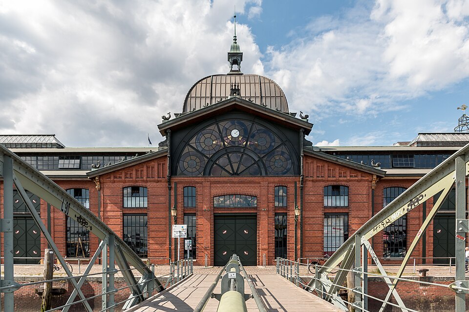 Hamburg, St. Pauli Fischmarkt, Fischauktionshalle 2016 3087