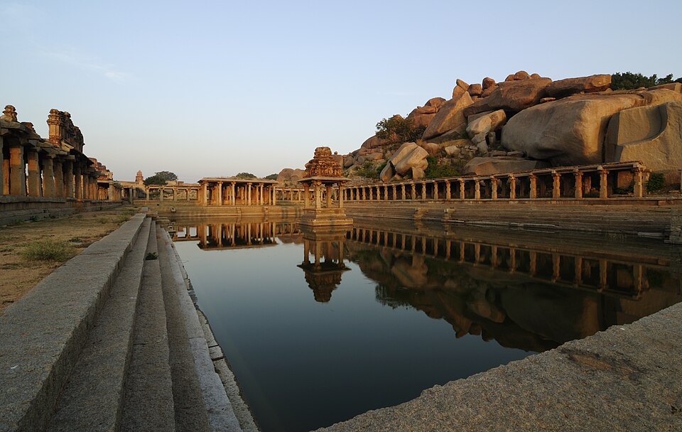 Krishna Pushkarani Hampi Ruins