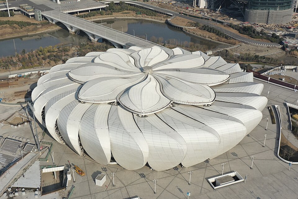 Tennis Center in Hangzhou Olympic Sports Expo Center