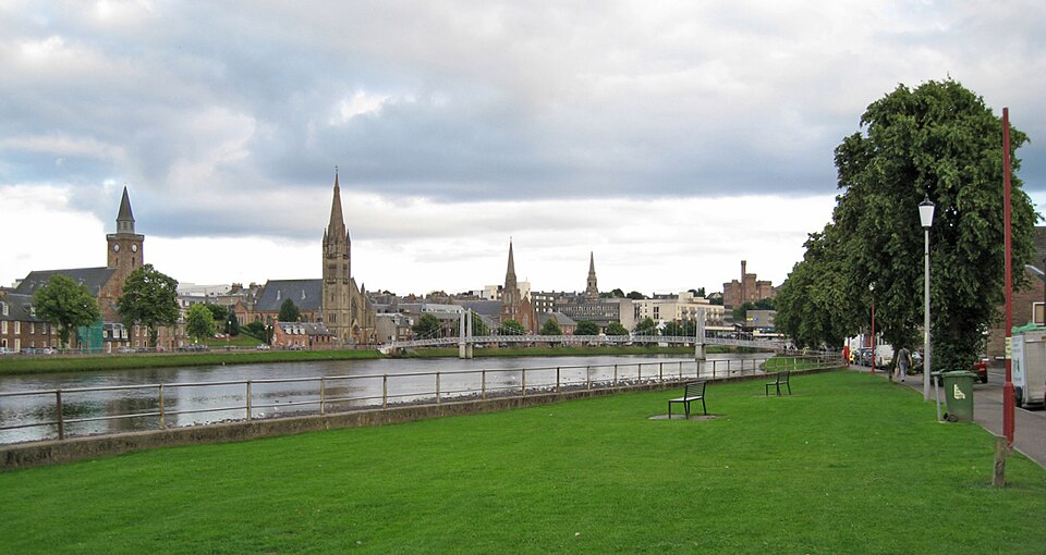 Inverness spires geograph.org.uk 3623688