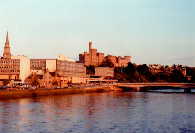 River Ness in Inverness, 1984 geograph.org.uk 2798062