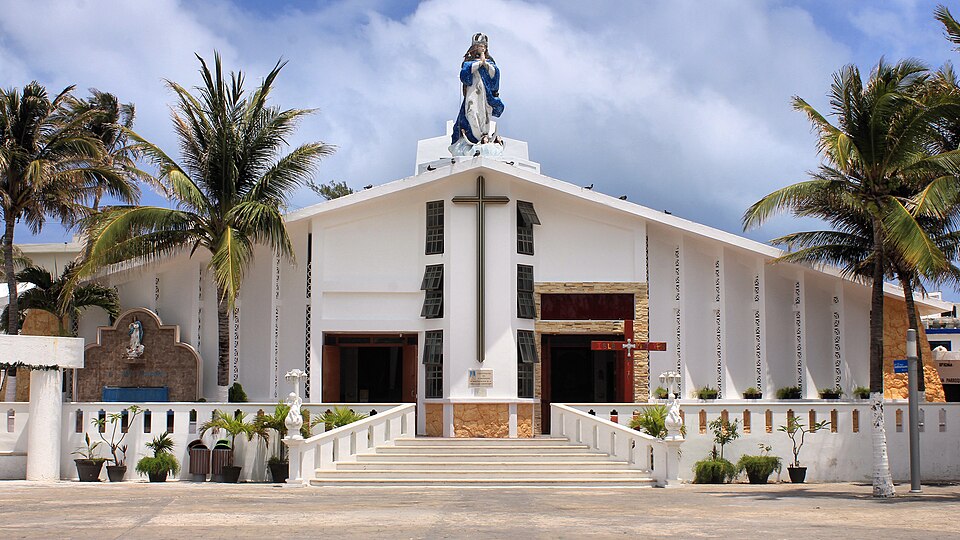 Church of the Immaculate Conception Isla Mujeres 2017