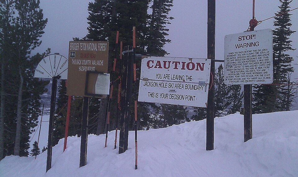 Jackson Hole Backcountry gate