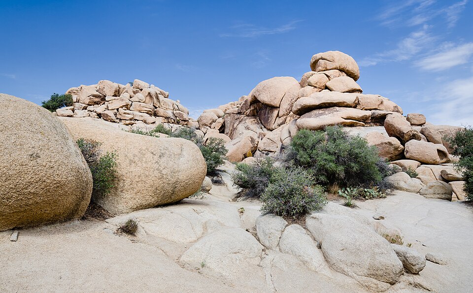 Joschua Tree National Park Rock formation near Barker Dam 2013