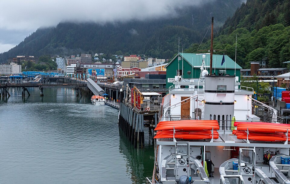 Juneau, Alaska waterfront