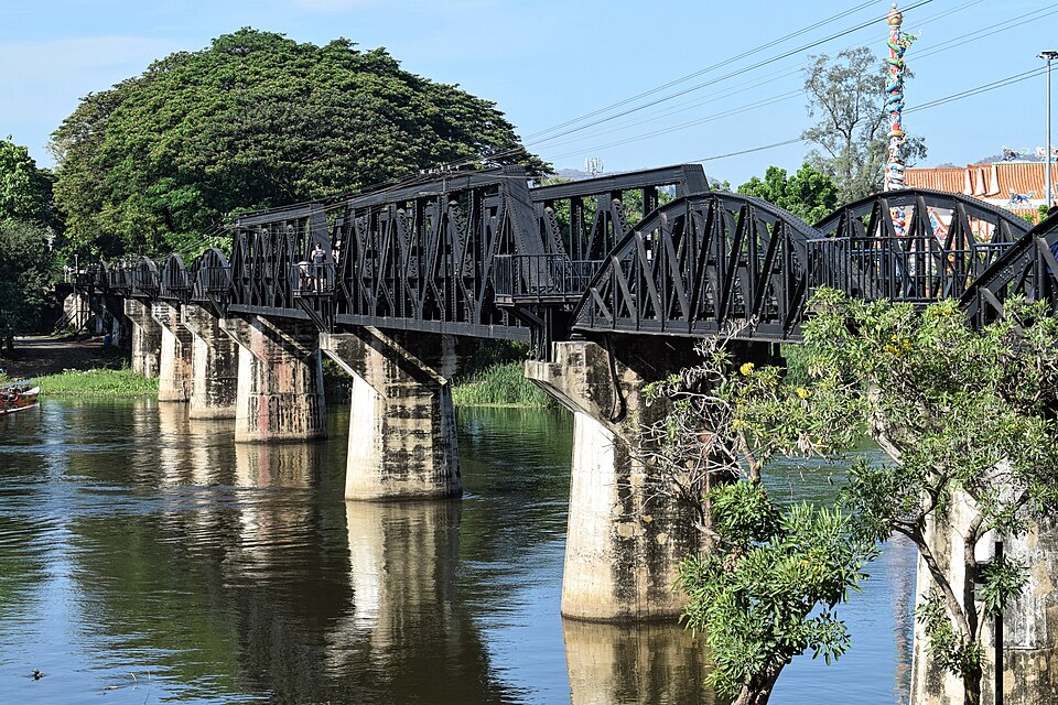 Bridge on the River Kwai tourist plaza