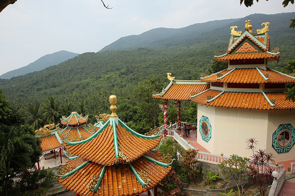 View from Chao Mae Kuan Im Shrine, Ko Pha ngan