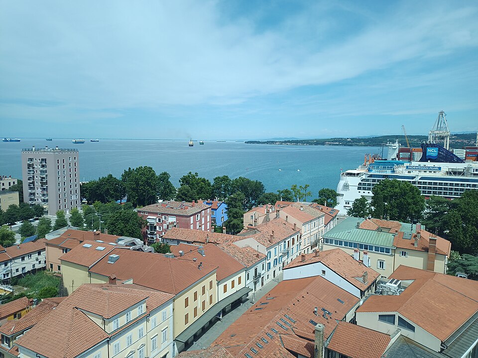 Koper, pohled z kostelní věže 04