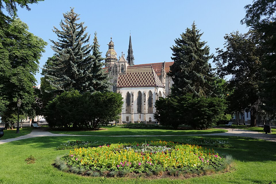 Kosice St. Michael Chapel, Cathedral, Park