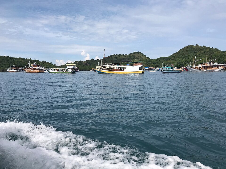 Labuan Bajo from a boat