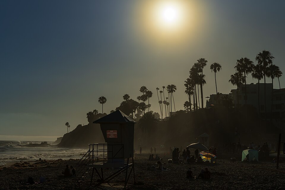 Mermaid Beach Heisler Park Laguna Beach California