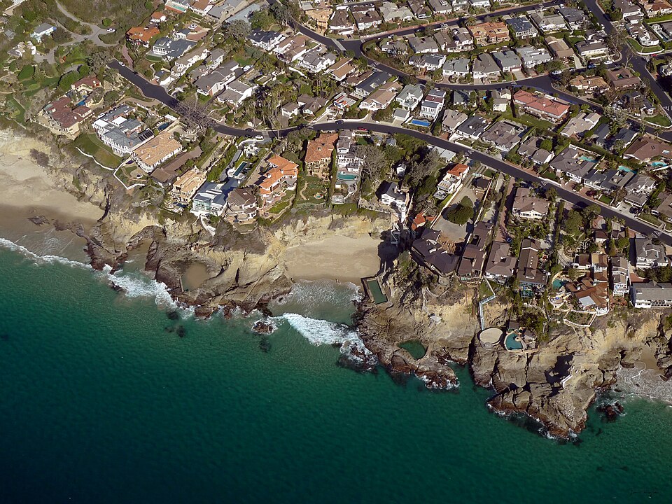 Three Arch Bay Photo Taken by pilot Don Ramey Logan