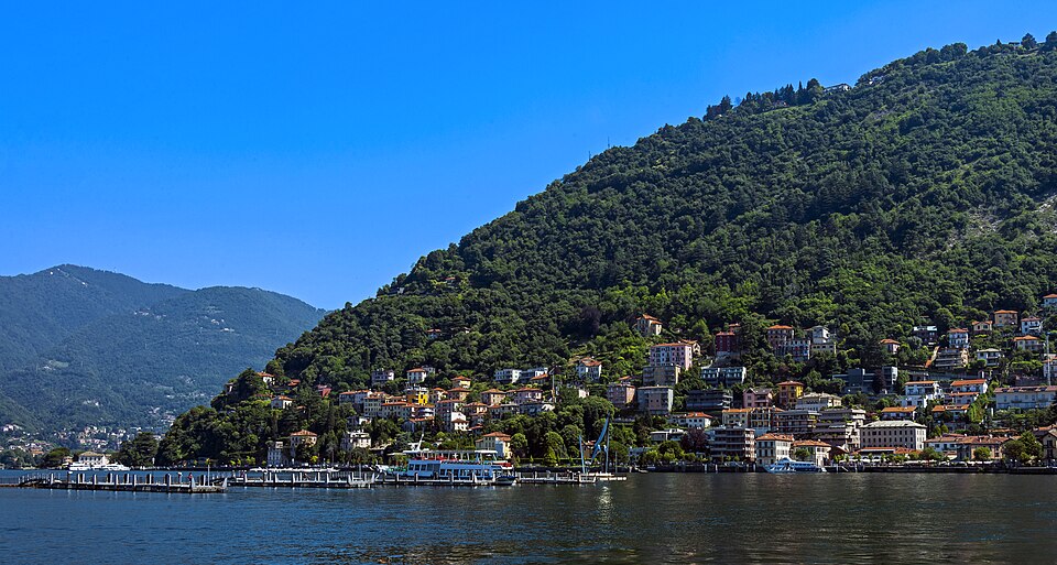 Hillside overlooking Lake Como near Brunate