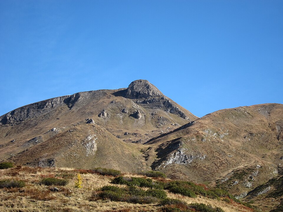 Monte Corbernas view from Alpe Sangiatto Baceno VB, Piemonte Italy 2018 10 03