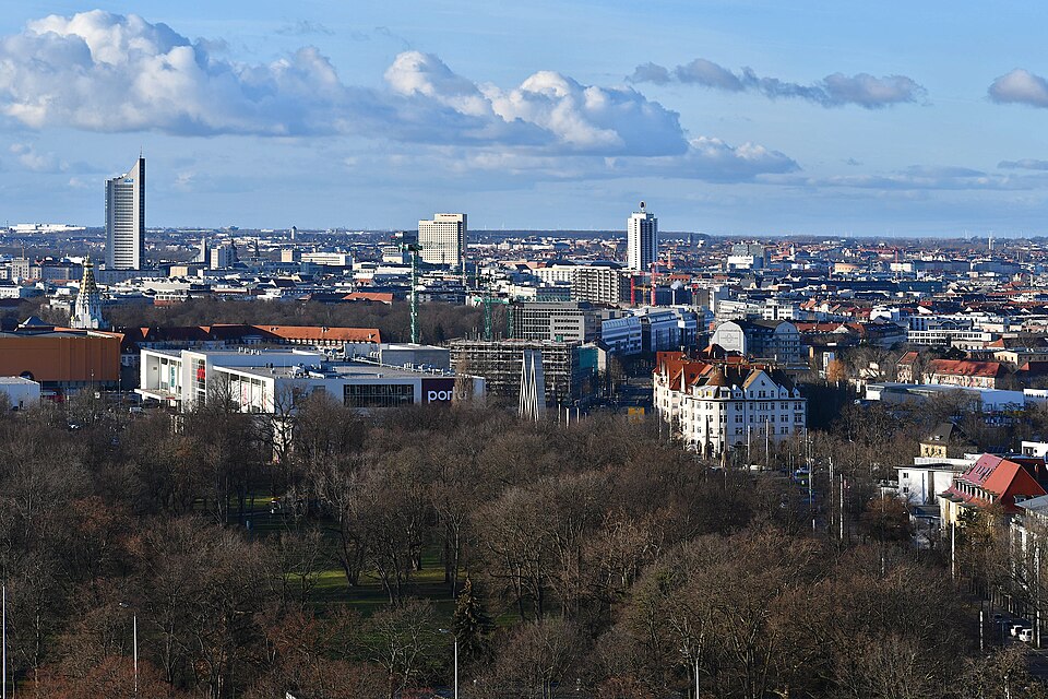Leipzig Völkerschlachtdenkmal (Februar 2023)