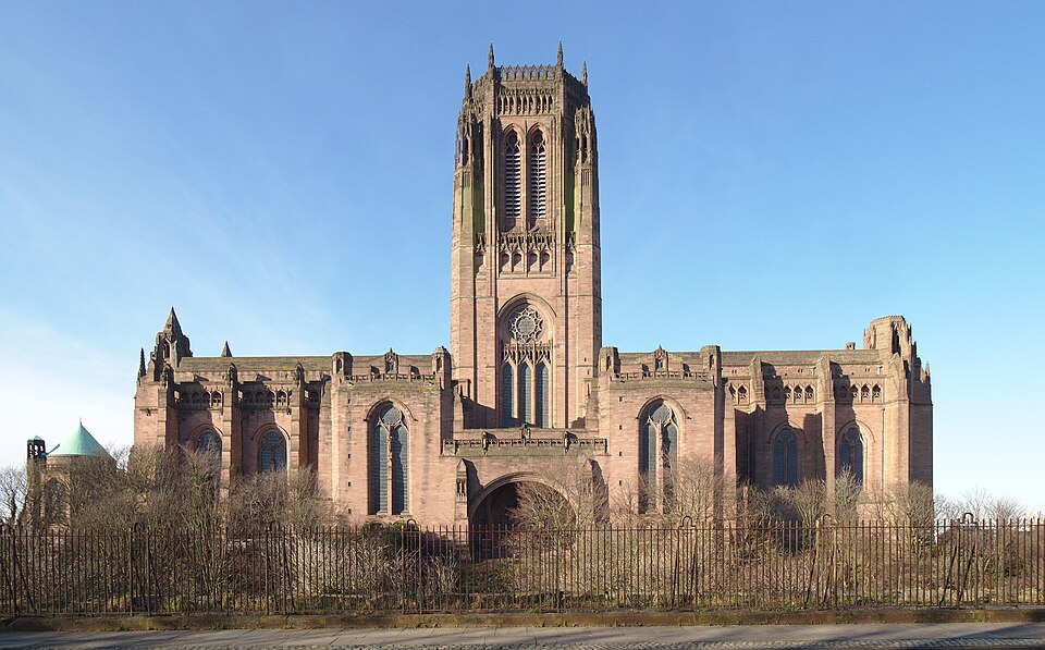 Liverpool Anglican Cathedral from Hope Street