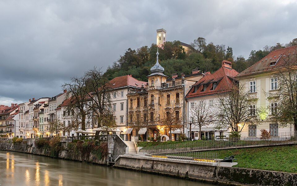 Gallusovo nabrezje in Ljubljana (2)