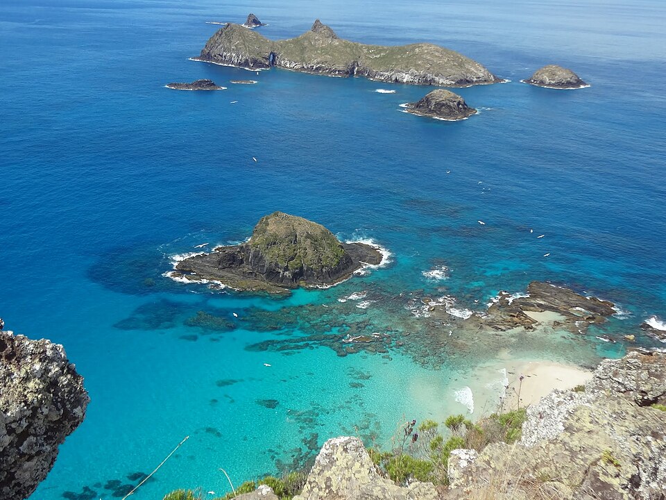 Lord Howe Island view to Admiralty Islands