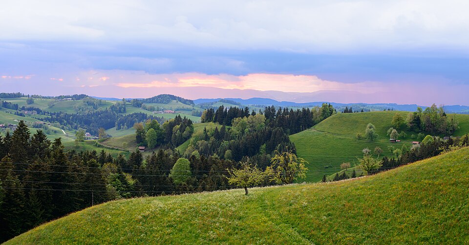 Landscape at Hergiswil near Willisau Lucerne Switzerland 03