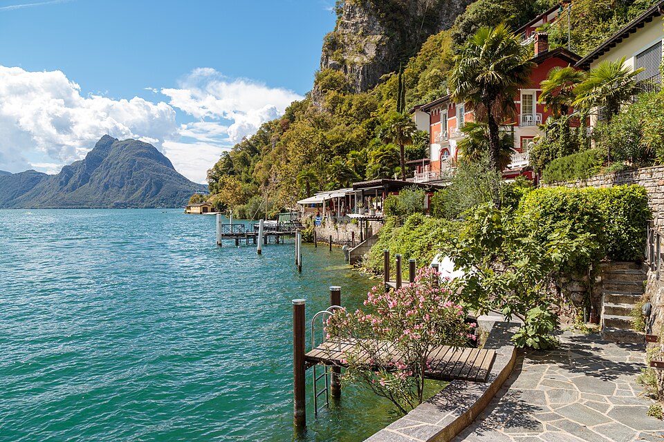 Gandria, Lago di Lugano & Monte San Salvatore (Ticino, 2013)