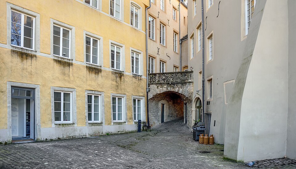 Luxembourg City Schéieschlach depuis Rempart