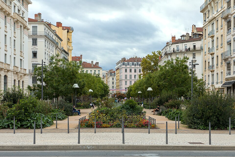 Lyon Place du général Brosset