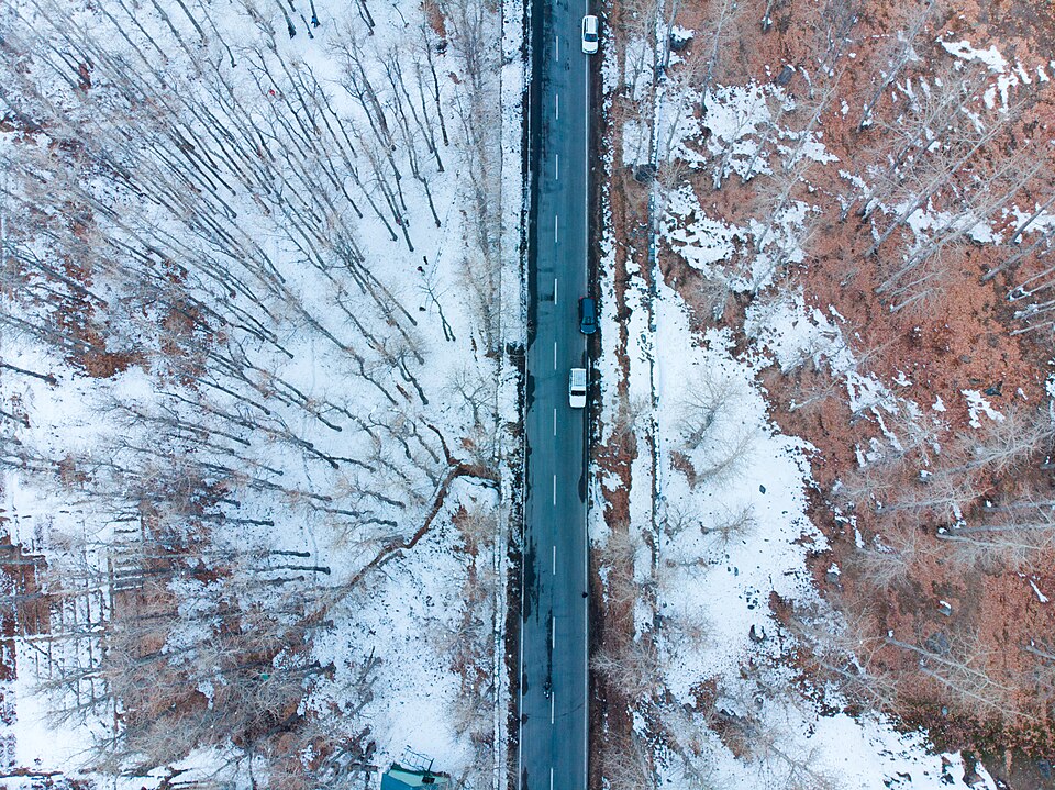 Top View of Sissu , Lahaul