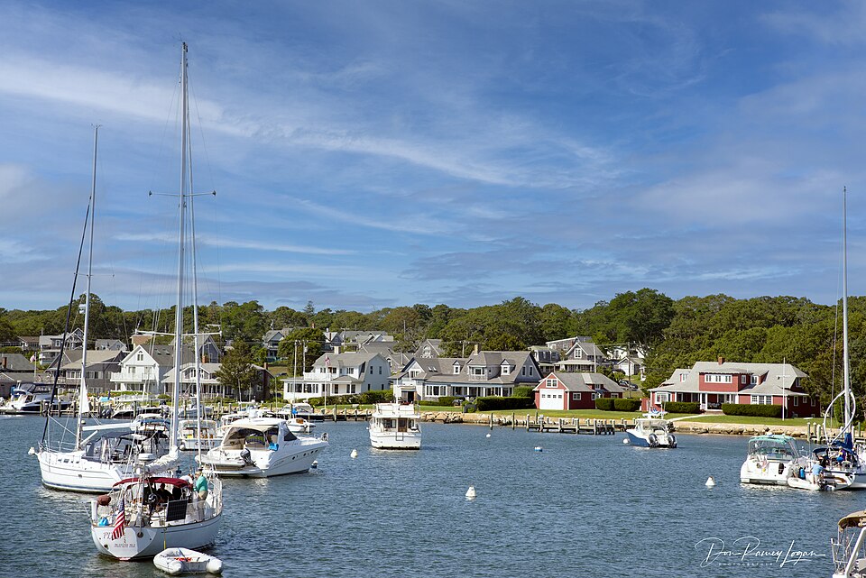 Oakbluffs Martha's vineyard MA by Don Ramey Logan