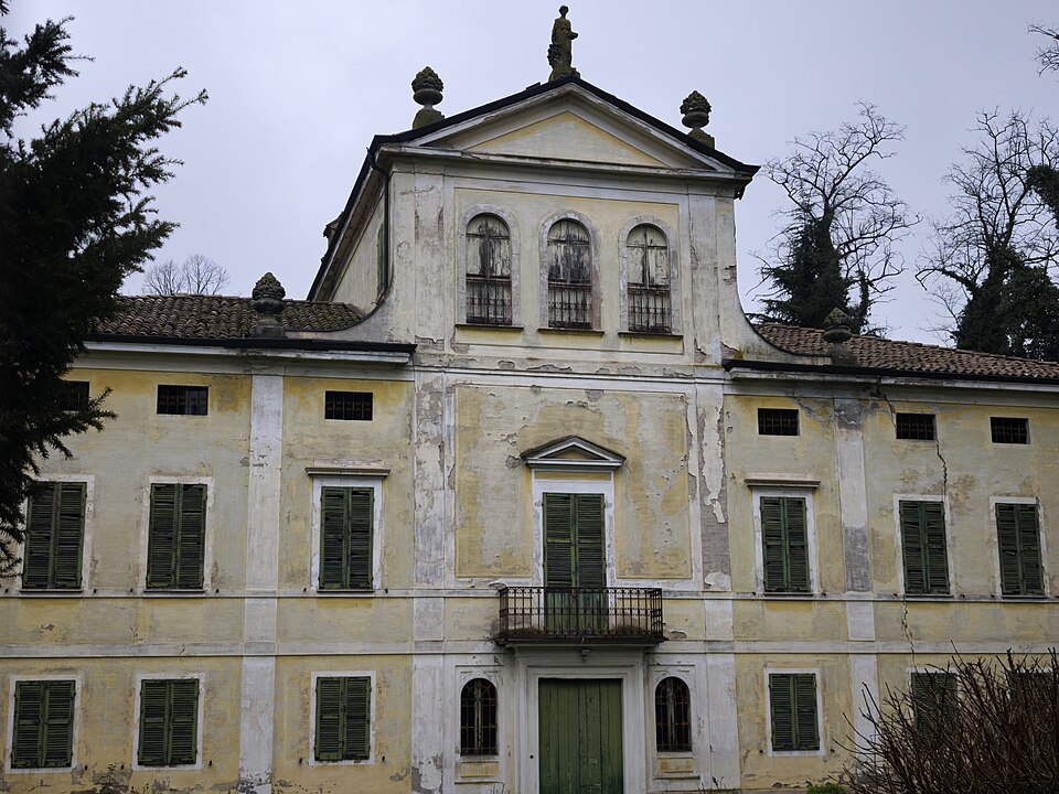 Modena Comune di Modena Dettaglio della facciata di Villa Raisini