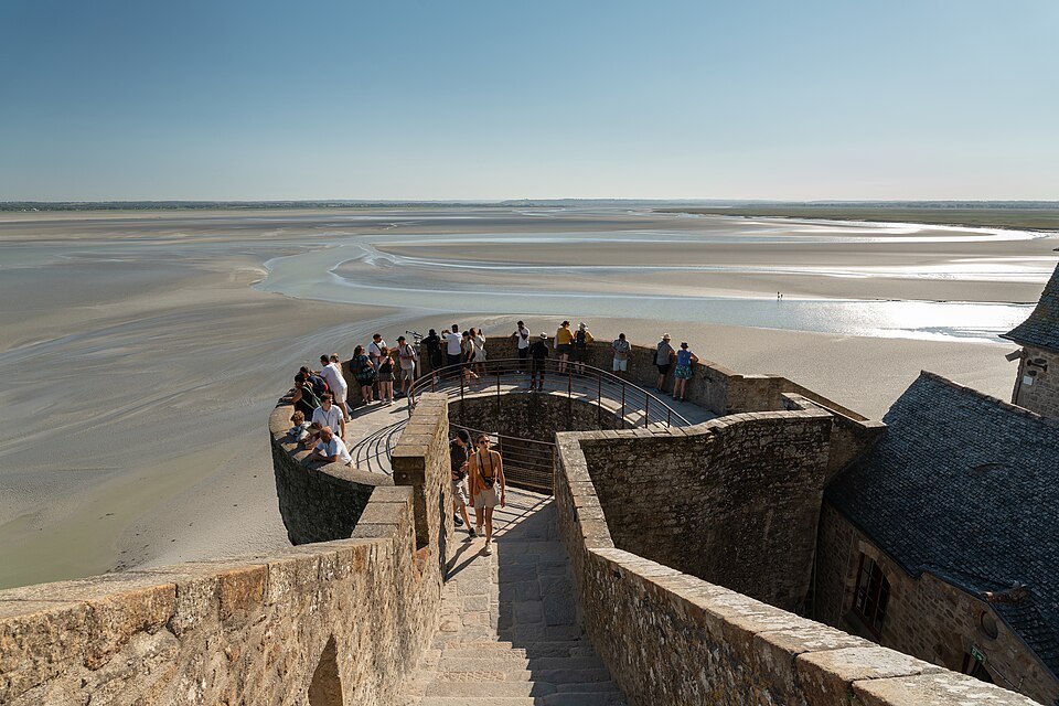 Mont St Michel – ramparts (1)