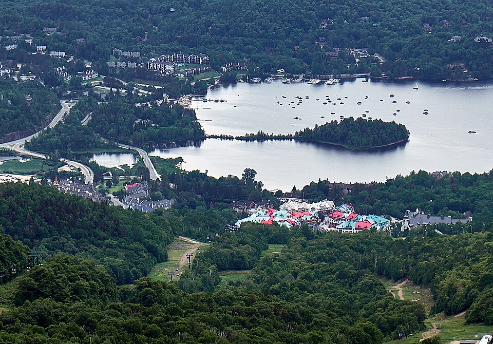 Mont Tremblant (vue aérienne)