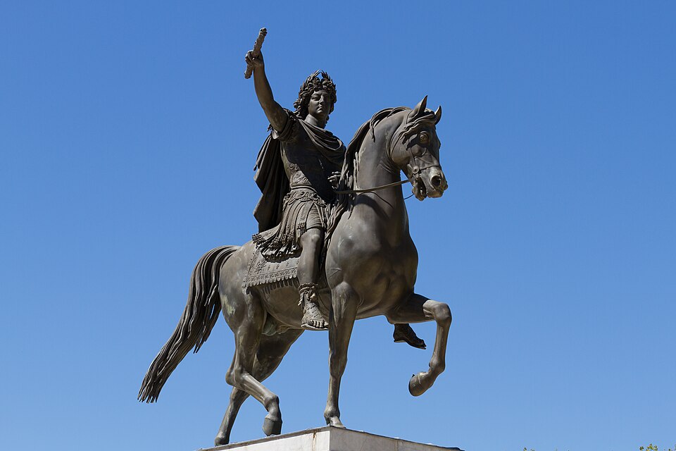 Statue de Louis XIV Place Royale à Montpellier 02