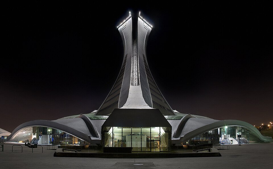 Le Stade Olympique de Montréal Nuit Arriere Edit 1