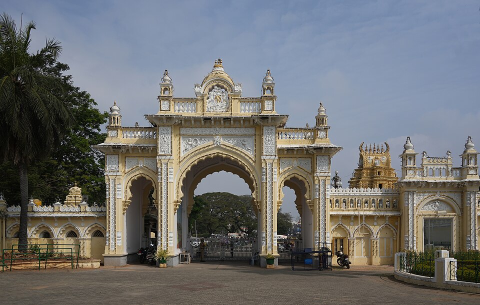 Mysuru Palace North Gates 3
