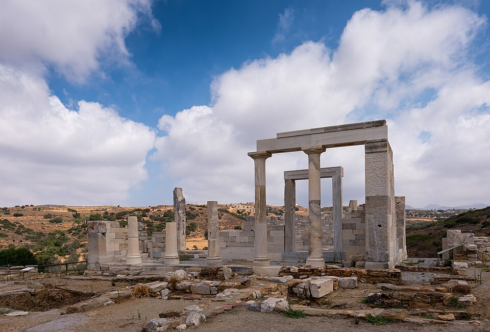 Temple of Demeter, Naxos, Greece julesvernex2