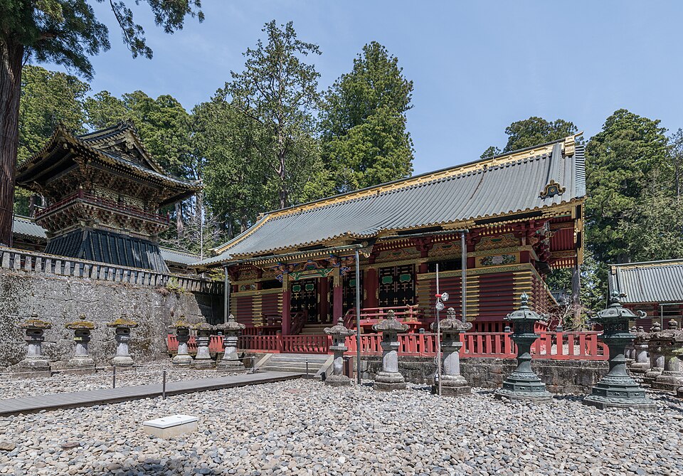 Kamijinko, Tōshō gū, Nikko, Southwest view 20190423 1