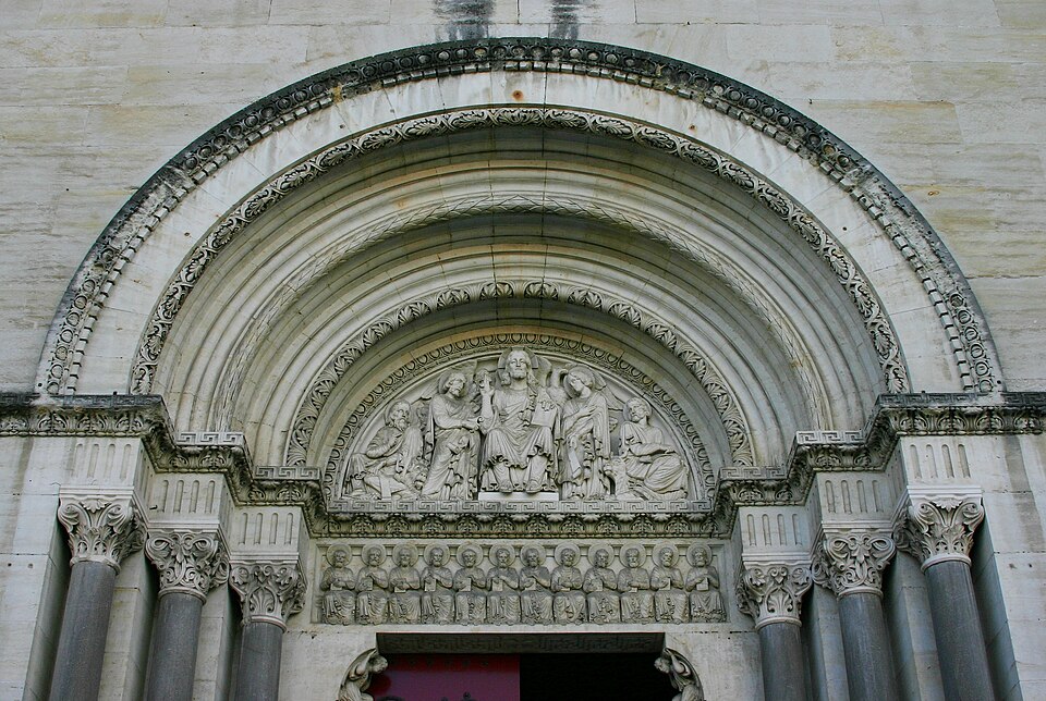 Portal Église Saint Paul de Nîmes Nîmes 2014