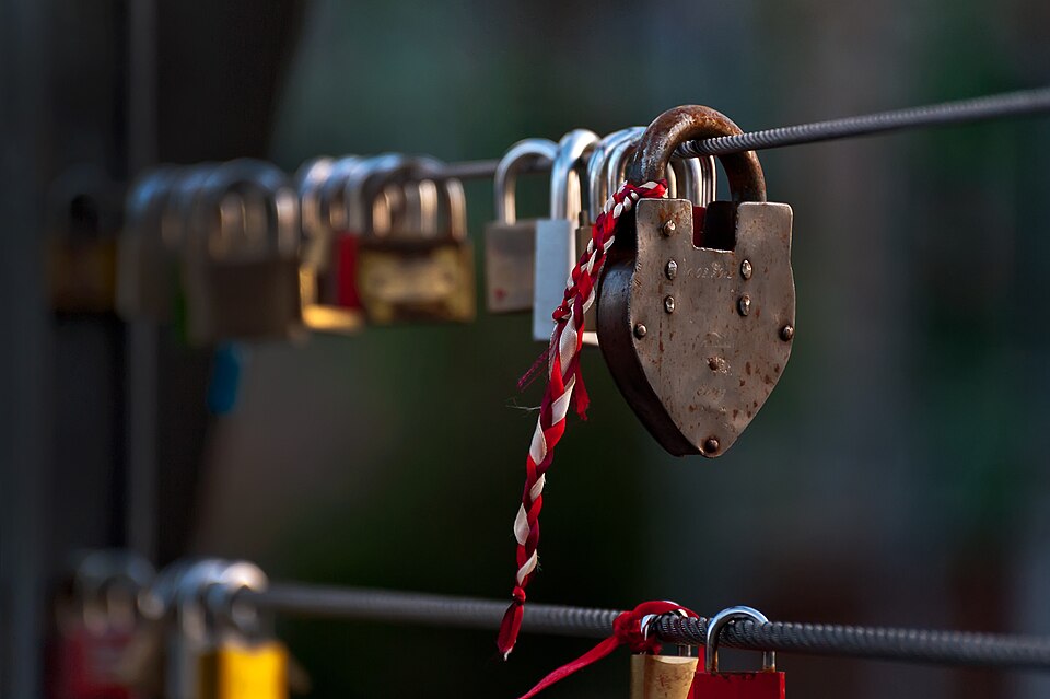 Love Paddlocks around the world (Nuremberg)