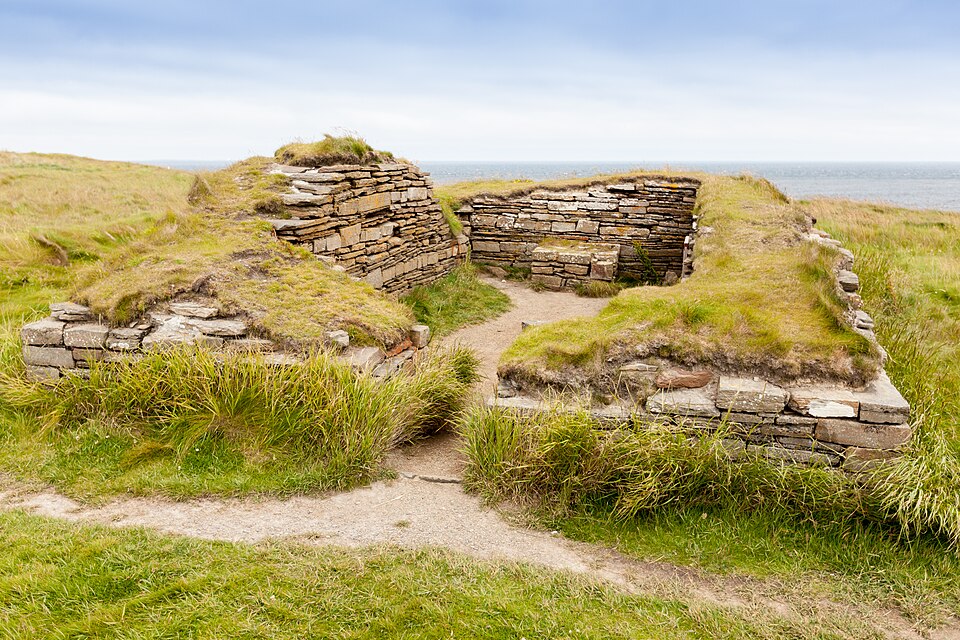 Chapel on the Brough of Deerness, remains 2014