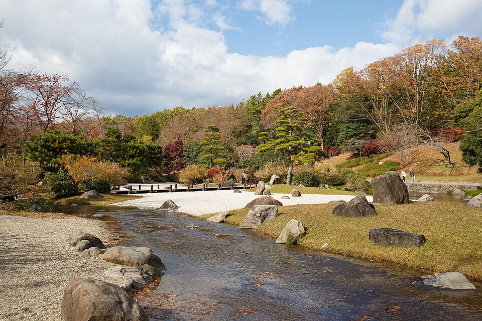 Japanese garden scenery at Expo’70 Commemorative Park in Osaka, November 2017 146