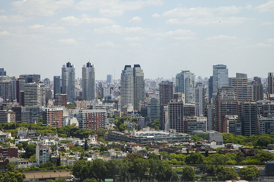 Aerial view Palermo, Buenos Aires (2)