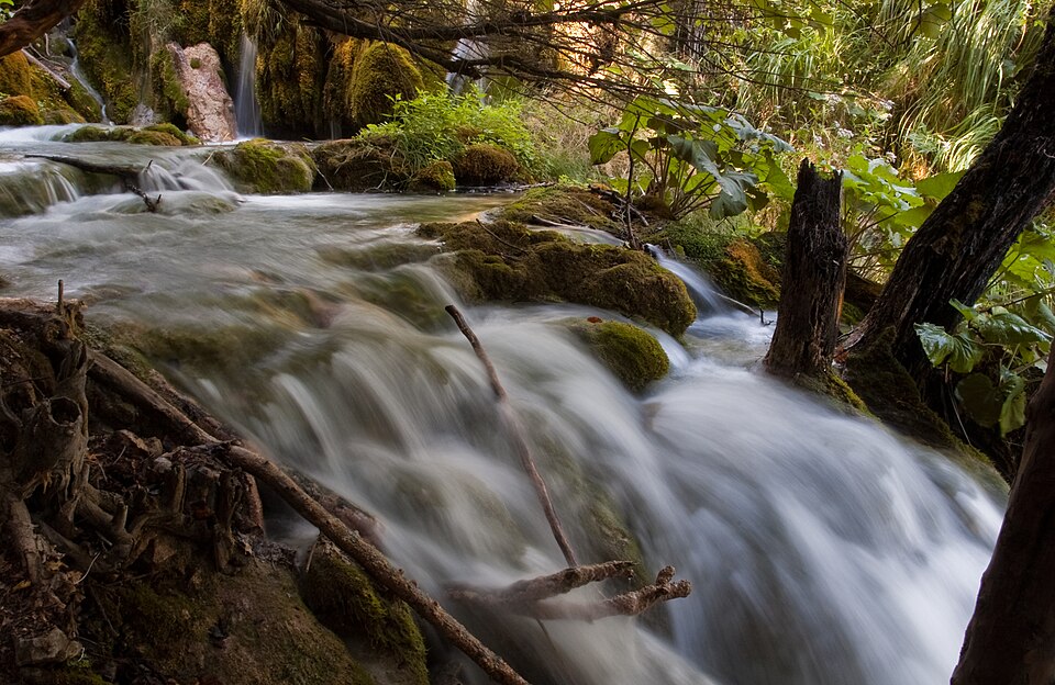 Waterfall in plitvicka romanceor 2