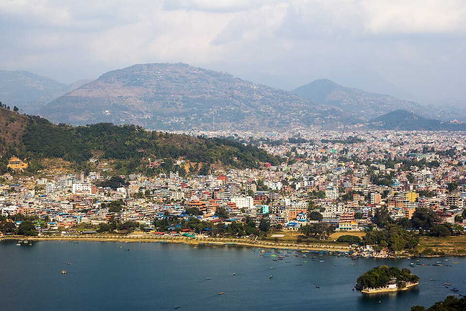 2015 02 07 View of Pokhara 1