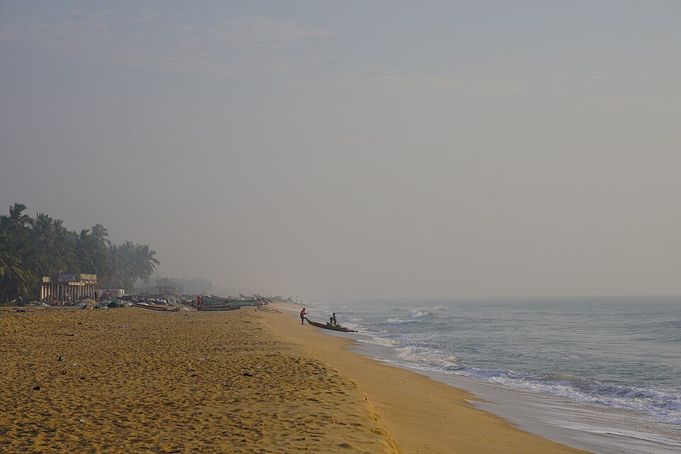 A view from University Beach, Pondicherry 07