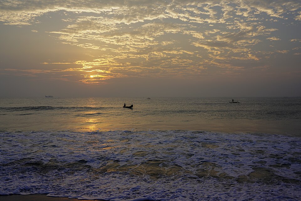 A view from University Beach, Pondicherry 03