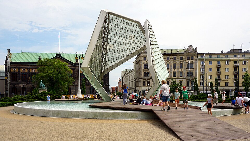 Fountain of Freedom, Wolności Square, Poznań, Poland