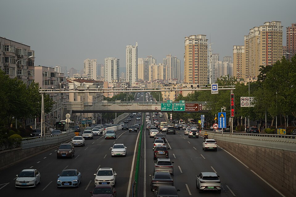 Jiaoning Viaduct in Qingdao