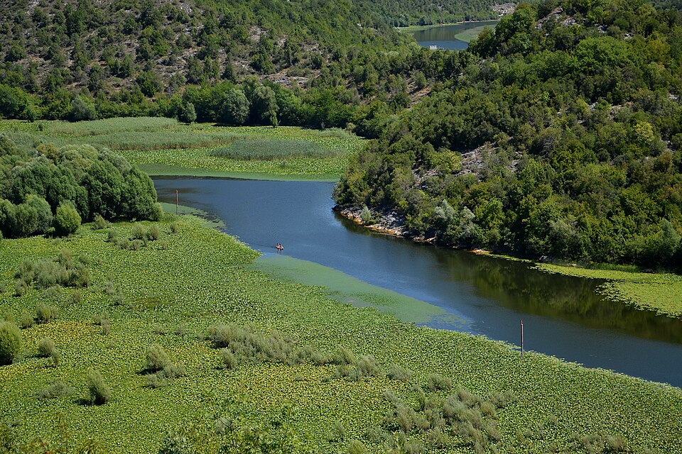 Crnojevića river near Rijeka Crnojevića, MNE
